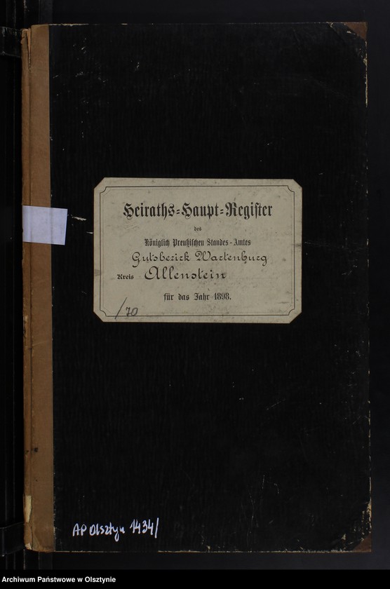 image.from.unit.number "Heiraths-Haupt-Register /wpisów nie było/"