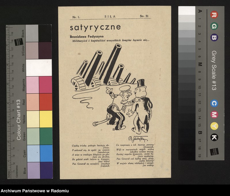 Obraz 6 z kolekcji "Poezja w archiwaliach skryta111"