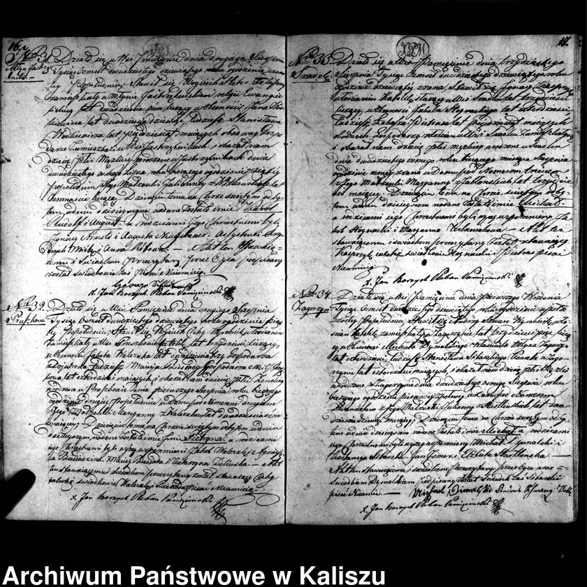 image.from.unit.number "Duplikat do zapisania aktów religijno-cywilnych urodzenia, zaślubienia i zejścia"