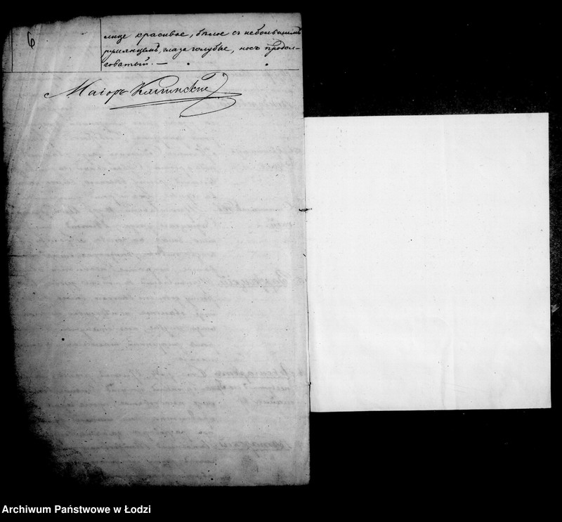 Obraz 9 z jednostki "Akta tyczące się osób pod śledztwem i którym wzbroniony jest wjazd do Cesarstwa i Królestwa Polskiego"