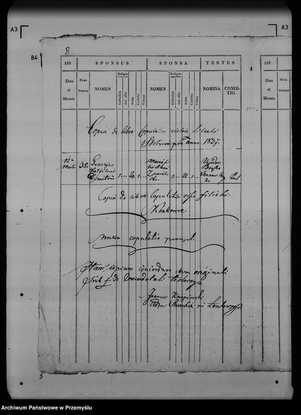 image.from.unit.number "[Kopie ksiąg metrykalnych parafii Wapowce z filiami Bełwin, Kuńkowce, Łętownia (dekanat Przemyśl)]"