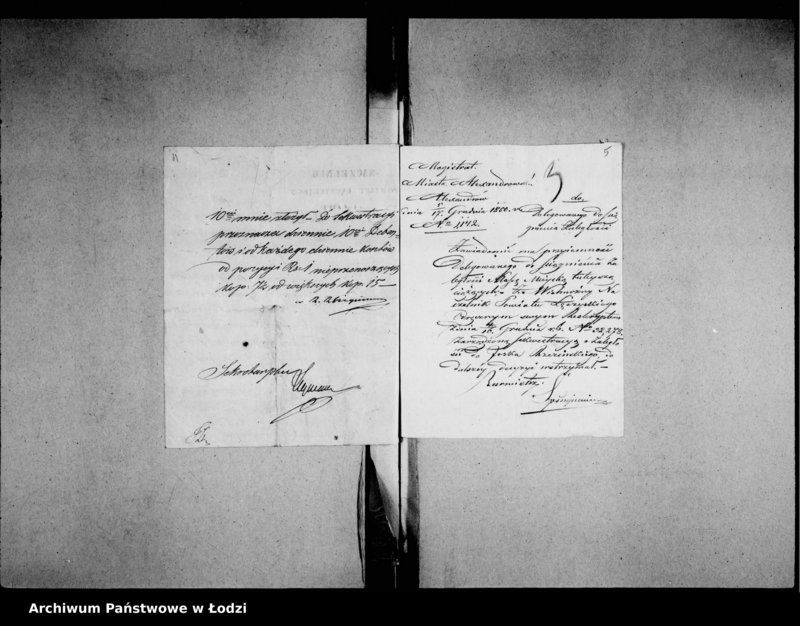 Obraz 6 z jednostki "Akta tyczące się komissoriów"