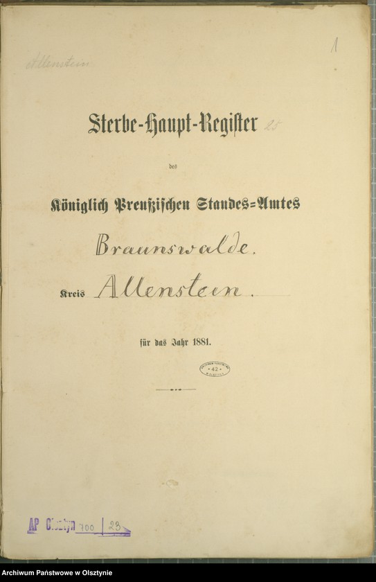 image.from.unit.number "Sterbe-Haupt-Register Nr 1 - 70"