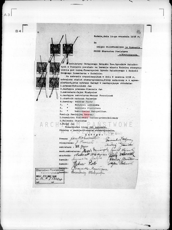 Obraz 18 z jednostki "/Towarzystwo Ogrodu Działkowego i Hodowli Drobnego Inwentarza w Koźminie/"