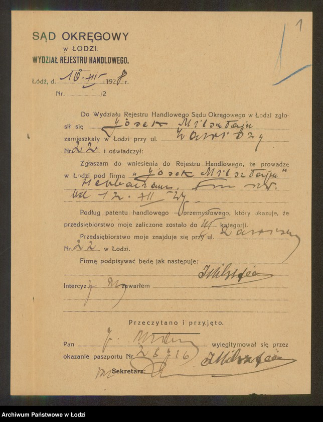 Obraz 3 z jednostki "Josek Milsztajn – herbaciarnia"