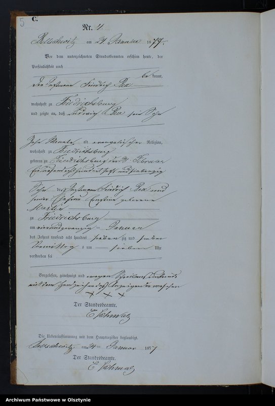 image.from.unit.number "Sterbe-Neben-Register Nr 1 - 52"