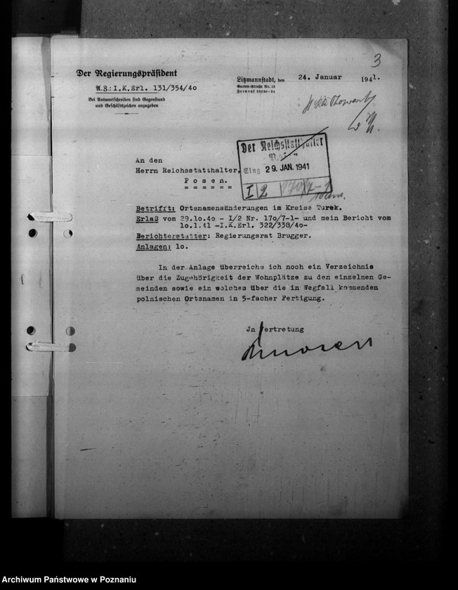 Obraz 7 z jednostki "Ortsnamenänderung Kreis Turek"