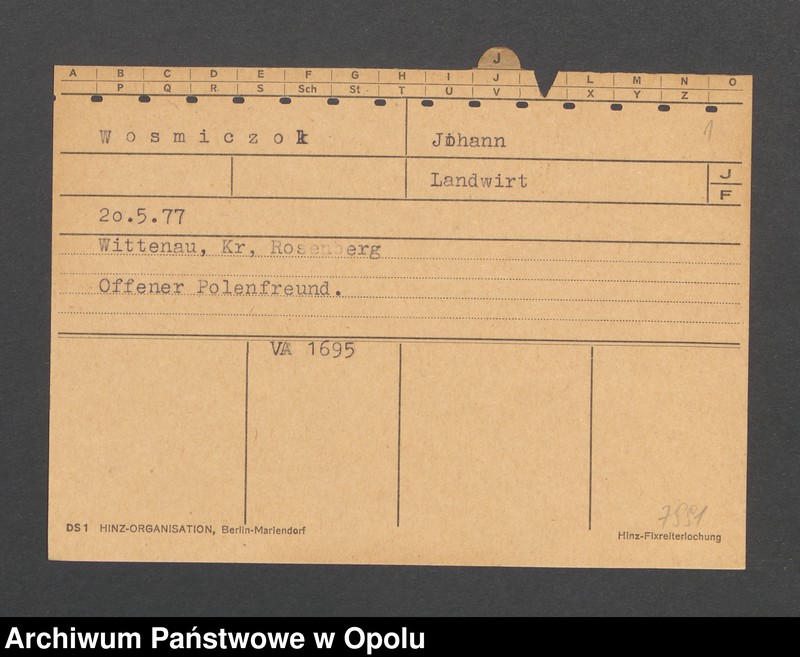 image.from.unit.number "[Wosmiczok Johann, ur. 20.05.1877 r., zam. Wittenau]"