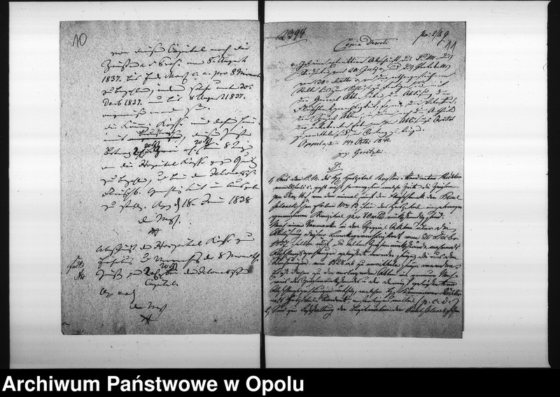 Obraz 12 z jednostki "Acta des Magistrats zu Oppeln betreffend: die Ablösung der Fleischbankgerechtigkeit der Paul Jelonekschen Erben sub No 13"