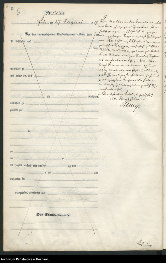 Obraz 9 z jednostki "Księga zgonów t. IV"