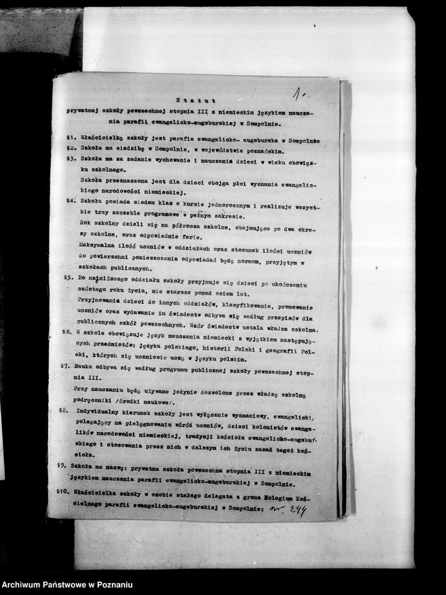 Obraz 5 z jednostki "Prywatna Szkoła Powszechna z niemieckim językiem nauczania Sompolno"