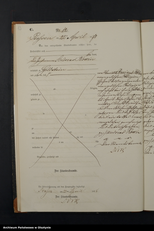 image.from.unit.number "Sterbe-Neben-Register Nr 1 - 46"