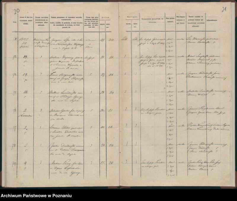 Obraz 13 z jednostki "Księga małżeństw"