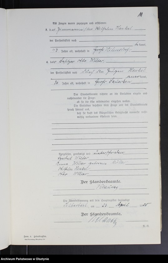 image.from.unit.number "Heirats-Neben-Register Nr 1 - 13"