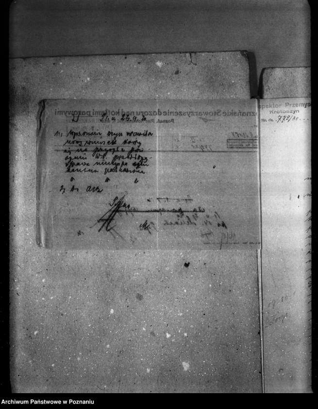 Obraz 6 z jednostki "Udzielenie koncesji na uruchomienie kotła parowego Pleszewskiej Wytłoczni Oleju"