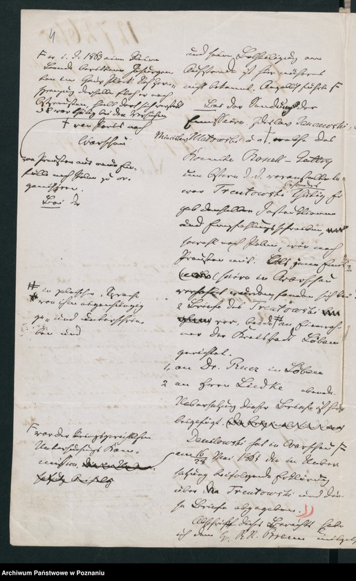 Obraz 8 z jednostki "A. betr. den Aleksander Trentowski und den Wirtschaftsbeamten Sigismund von Trzaska"