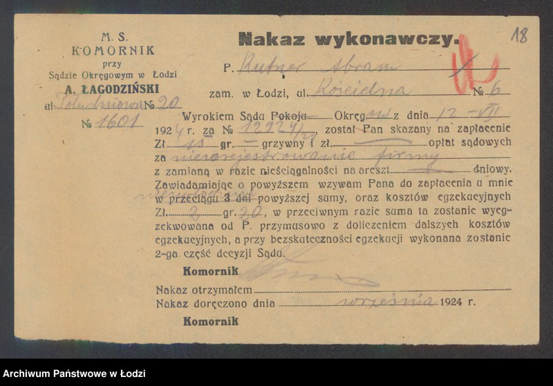 Obraz 20 z jednostki "Abram Kutner- sprzedaż manufaktury"