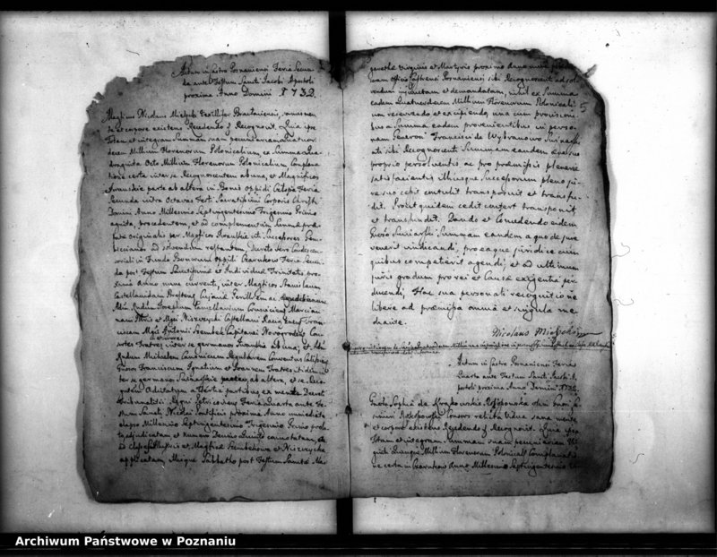 Obraz 8 z jednostki "Inscriptiones, resignationes [protocollon]"