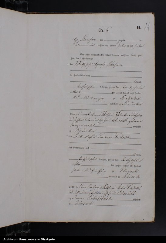 image.from.unit.number "Heiraths-Haupt-Register Nr 1 - 18"