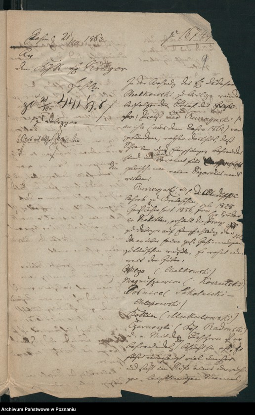 Obraz 13 z jednostki "A. betr. Leo Ruszczyński, Probst in Dobrzyca"