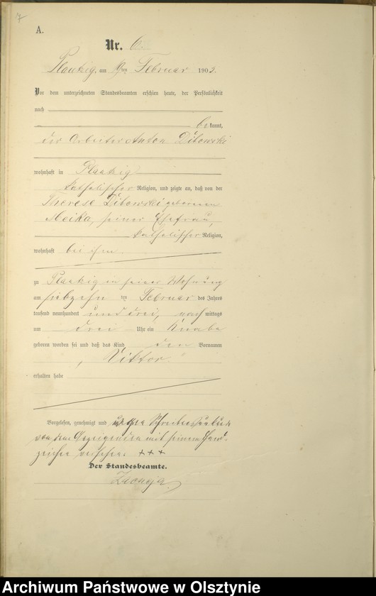 image.from.unit.number "Geburts-Haupt-Register Nr 1 - 43"