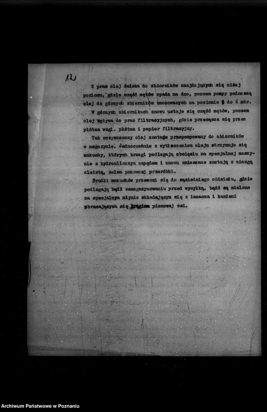Obraz 16 z jednostki "Kwestionariusz Rolniczej Spółki Olejarskiej Spółka z o. o. w Szamotułach"