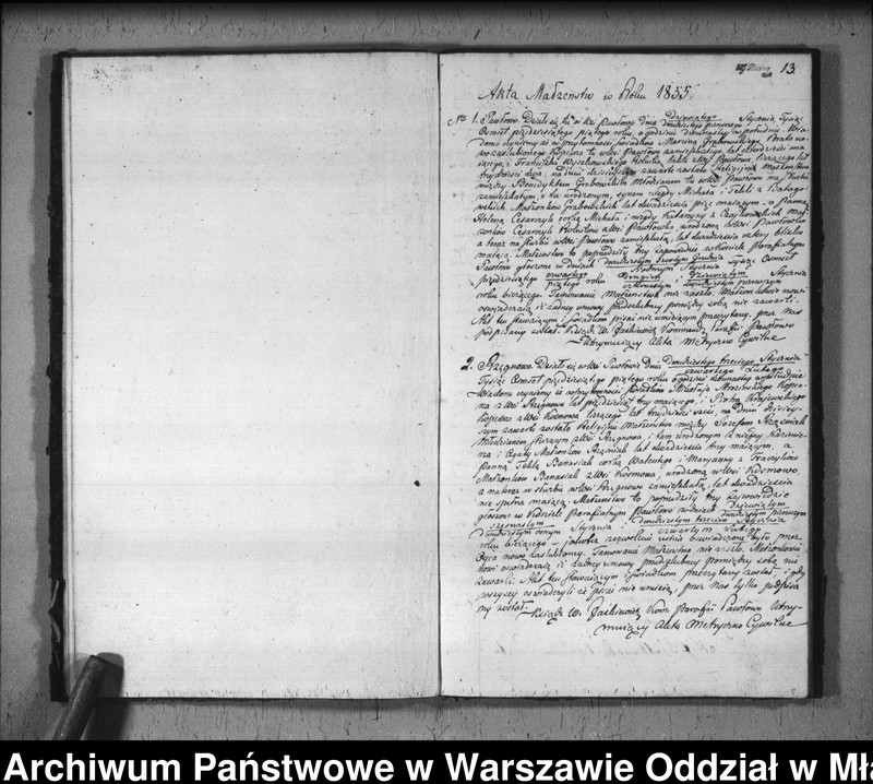 image.from.unit.number "Ksiega urodzeń, małżeństw i zgonów"