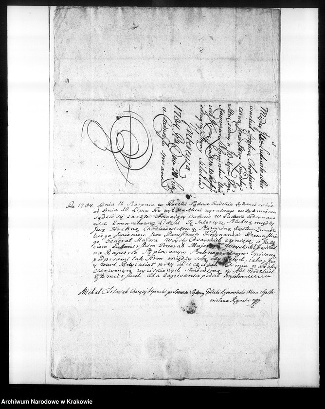 Obraz 7 z jednostki "Stanisław Ferdynand Rzewuski, chorąży w. lit. Akta rodzinno-majątkowe"