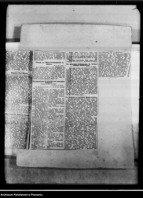 Obraz 15 z jednostki "Sprawy Polskie w zaborach: austriackim i rosyjskim [wycinki z prasy niemieckiej]"