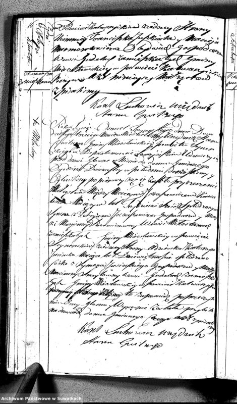 image.from.unit.number "Akta Zaślubionych w Roku 1813 od dnia 1 Junuary aż do dnia 31 Grudnia w Gminie Mirosławskiey"