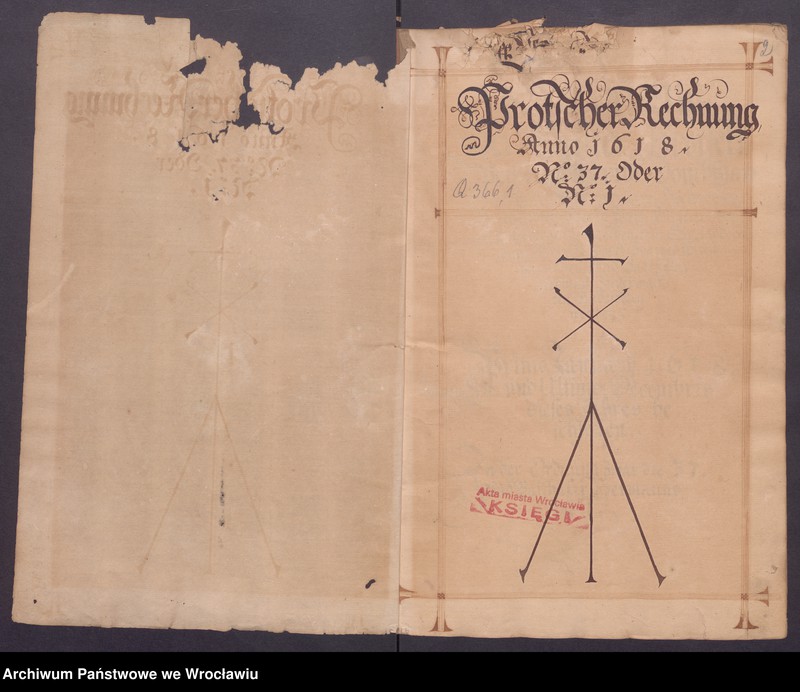 image.from.unit.number "Jahrerechnungen der güter Protsch, Peiskerwitz und Domslau"