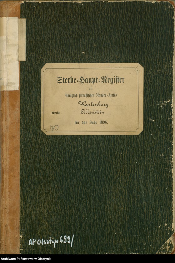 image.from.unit.number "Sterbe-Haupt-Register Nr 1 - 162"