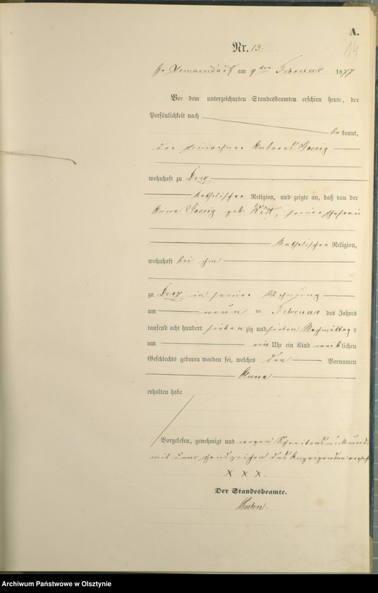 image.from.unit.number "Geburts-Haupt-Register Nr 1 - 130"