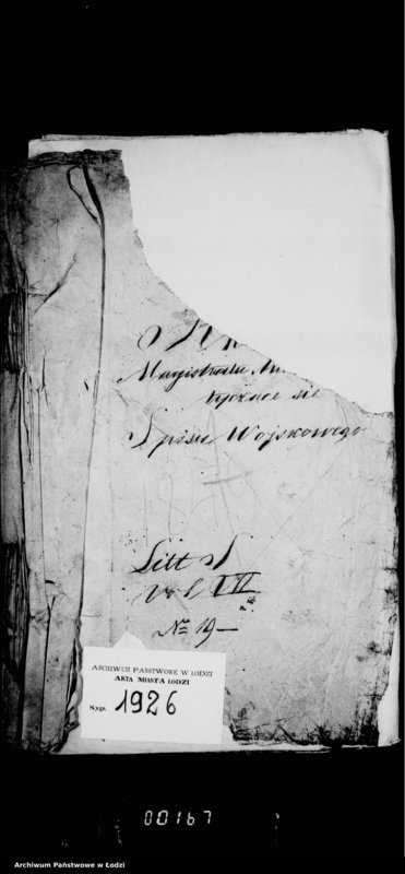 Obraz 5 z jednostki "Akta tyczące się spisu wojskowego"