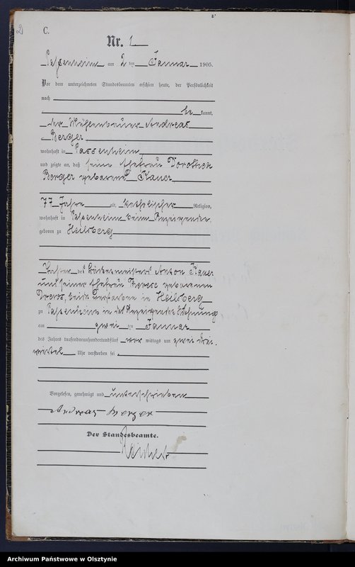 image.from.unit.number "Sterbe-Haupt-Register Nr 1 - 44"