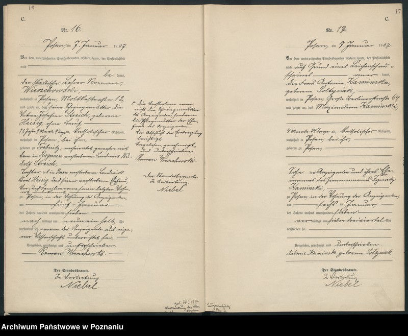 Obraz 11 z jednostki "Księga miejscowa zgonów tom I [Rejestr główny zgonów]"