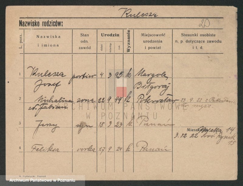 Obraz 19 z jednostki "Kulesz - Kulpacki"