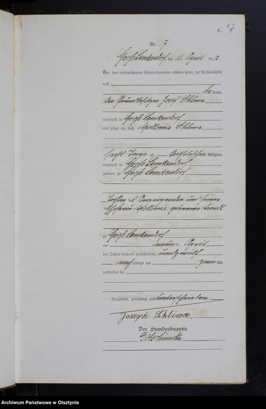 image.from.unit.number "Sterbe-Haupt-Register Nr 1-60, 1-43, 1-42, 1-67, 1-54"