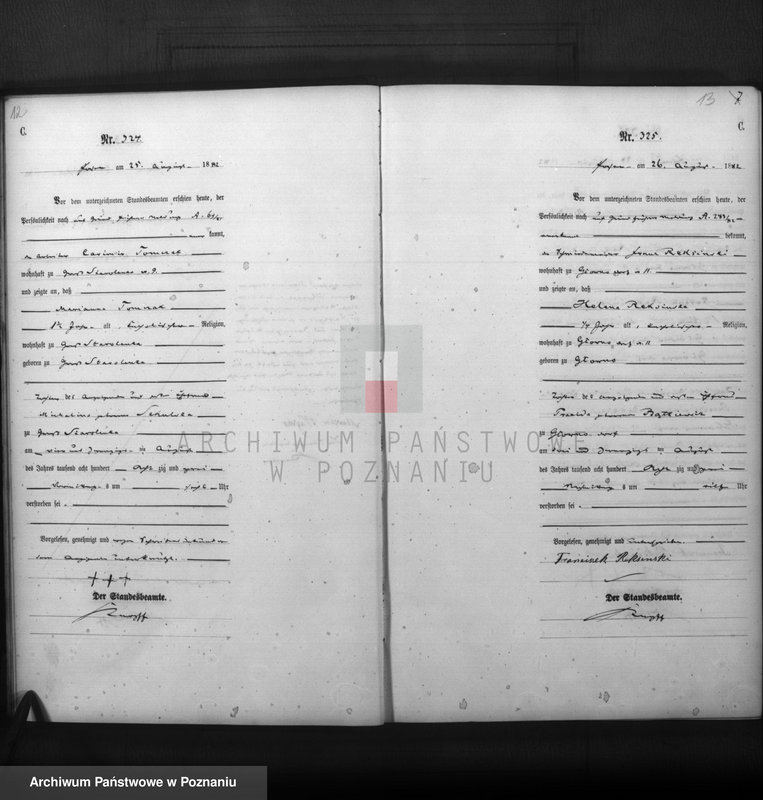 Obraz 8 z jednostki "Księga zgonów t. II"