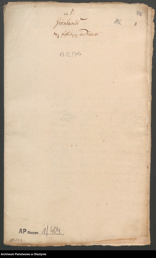 image.from.unit.number "In S. [Sachen] Grönlands wegen Entheiligung des Sabbatts"