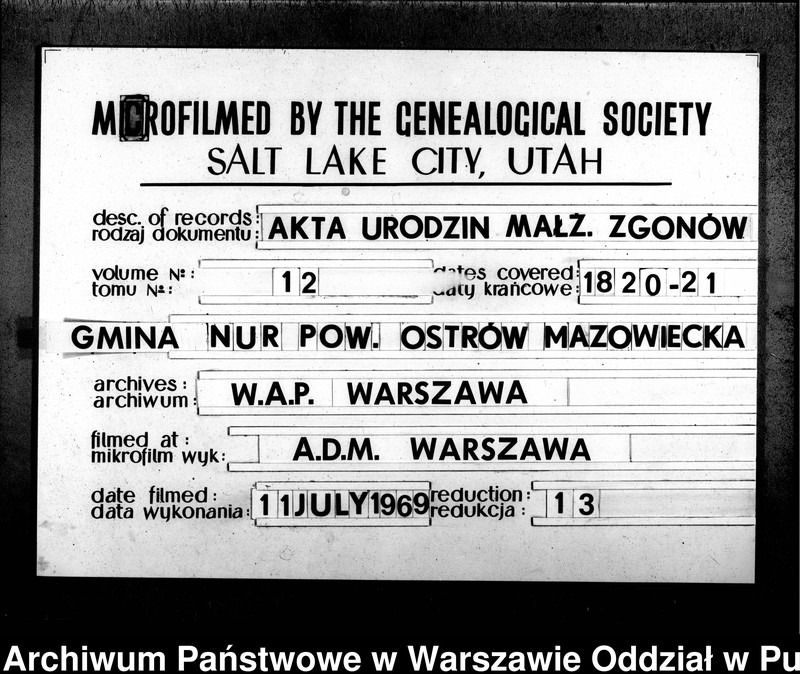 image.from.unit.number "Akta urodzeń, małżeństw, zgonów"