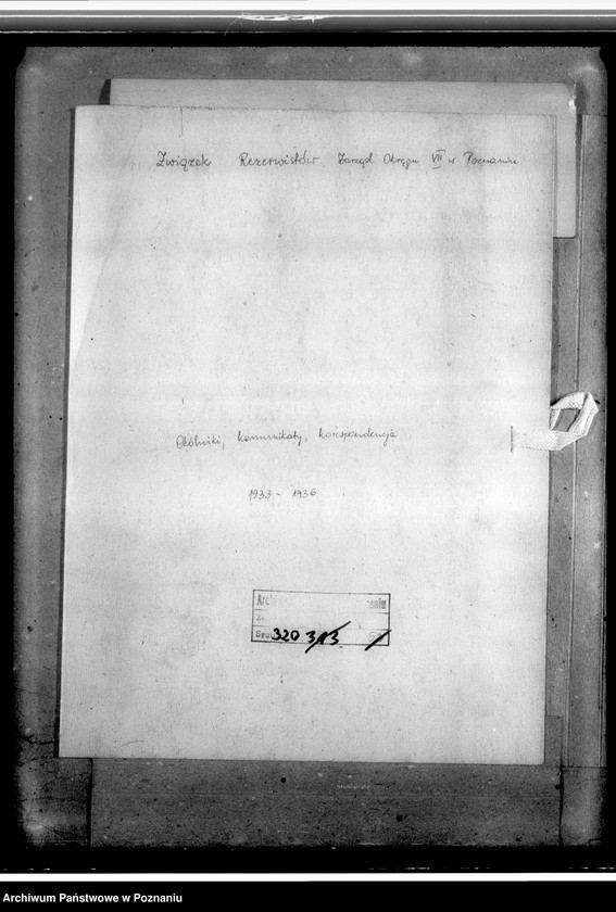 Obraz 4 z jednostki "Okólniki, komunikaty, korespondencja"