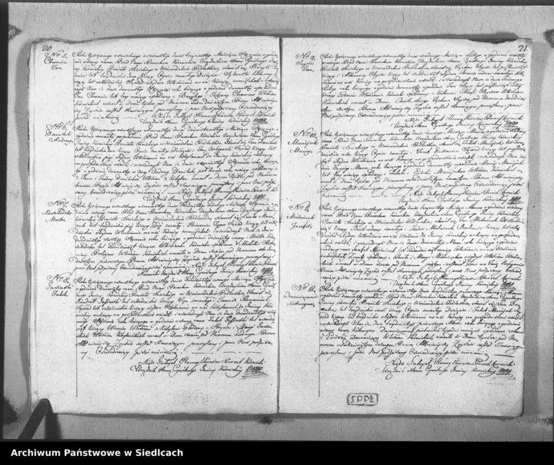 Obraz 13 z jednostki "Akta urodzin, małżeństw, zgonów"