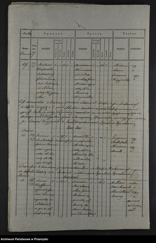 image.from.unit.number "[Odpisy ksiąg urodzeń, małżeństw, zgonów parafii rzymskokatolickiej Rakowiec (powiat Lwów) z 1850 roku]"