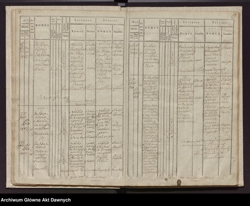 image.from.unit.number "Parafia Stanisławów, ormiańska archidiecezja lwowska; Galicja, zabór austriacki. Księga metrykalna urodzeń."