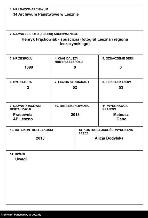 image.from.unit.number "Album - Panu Prezydentowi Rzeczypospolitej Polskiej Stanisławowi Wojciechowskiemu składa w hołdzie miasto Leszno"