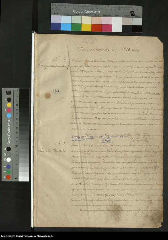 image.from.unit.number "[Księga akt urodzeń parafii rzymskokatolickiej w Kaletniku z lat 1910-1914]"