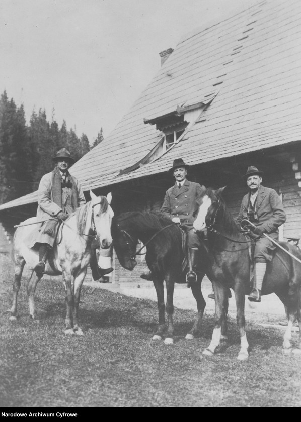 Obraz 1 z jednostki "Polowanie na jelenie w nadleśnictwie Sołotwina, w lasach należących do hrabiego Adama Zdzisława Zamoyskiego"
