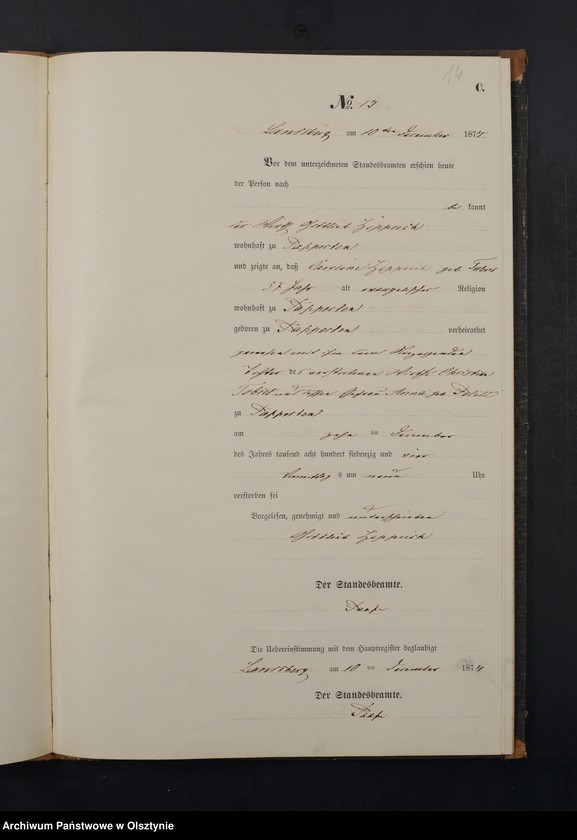 image.from.unit.number "Sterbe-Neben-Register Nr 1 - 17"