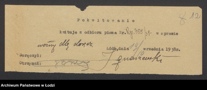 Obraz 14 z jednostki "Michał Lajb Winter- sprzedaż towarów bawełnianych i półwełnianych"